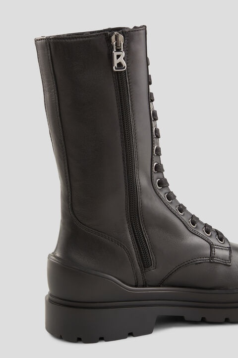 St.Moritz x Bond 007 Boots with spikes in Black - 6