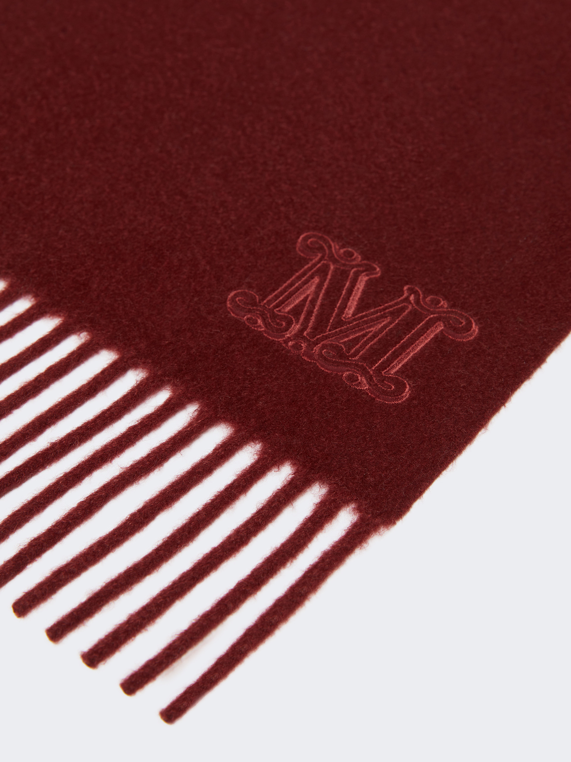 WSDALIA Monogram-embroidered cashmere stole - 2