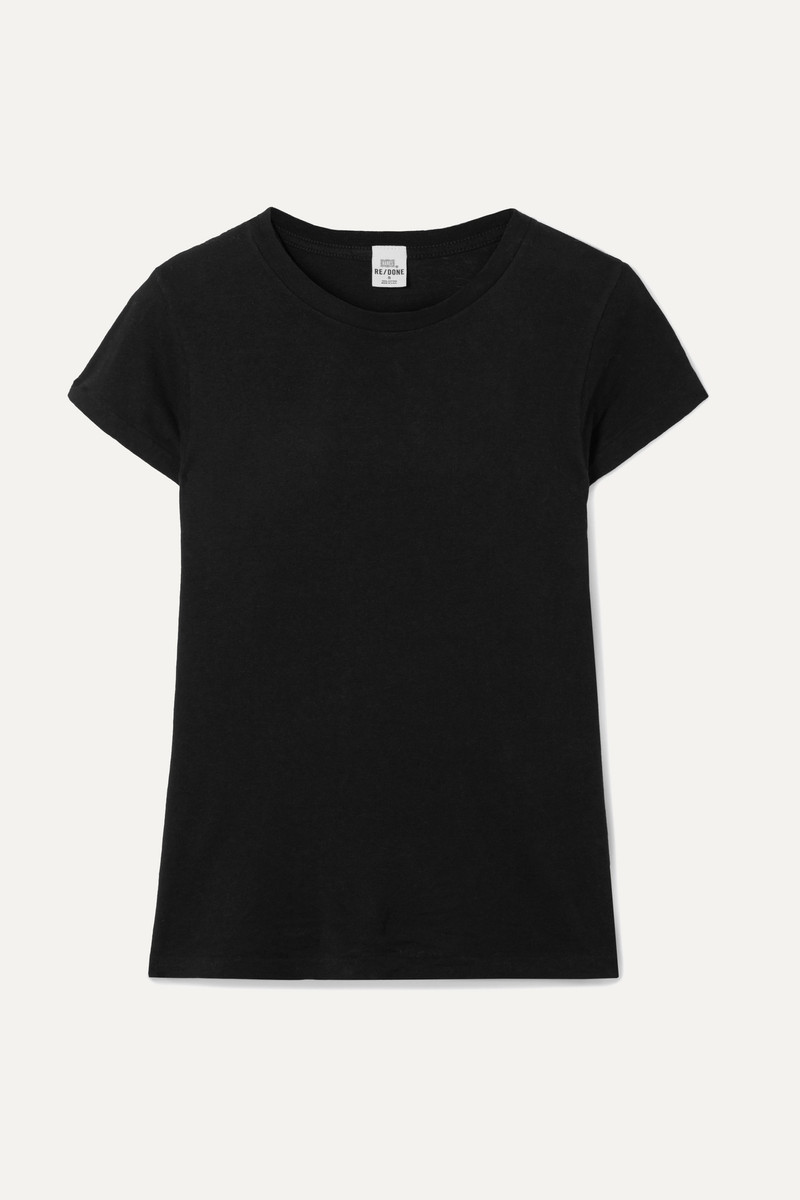 + Hanes 1960s cotton-jersey T-shirt 1