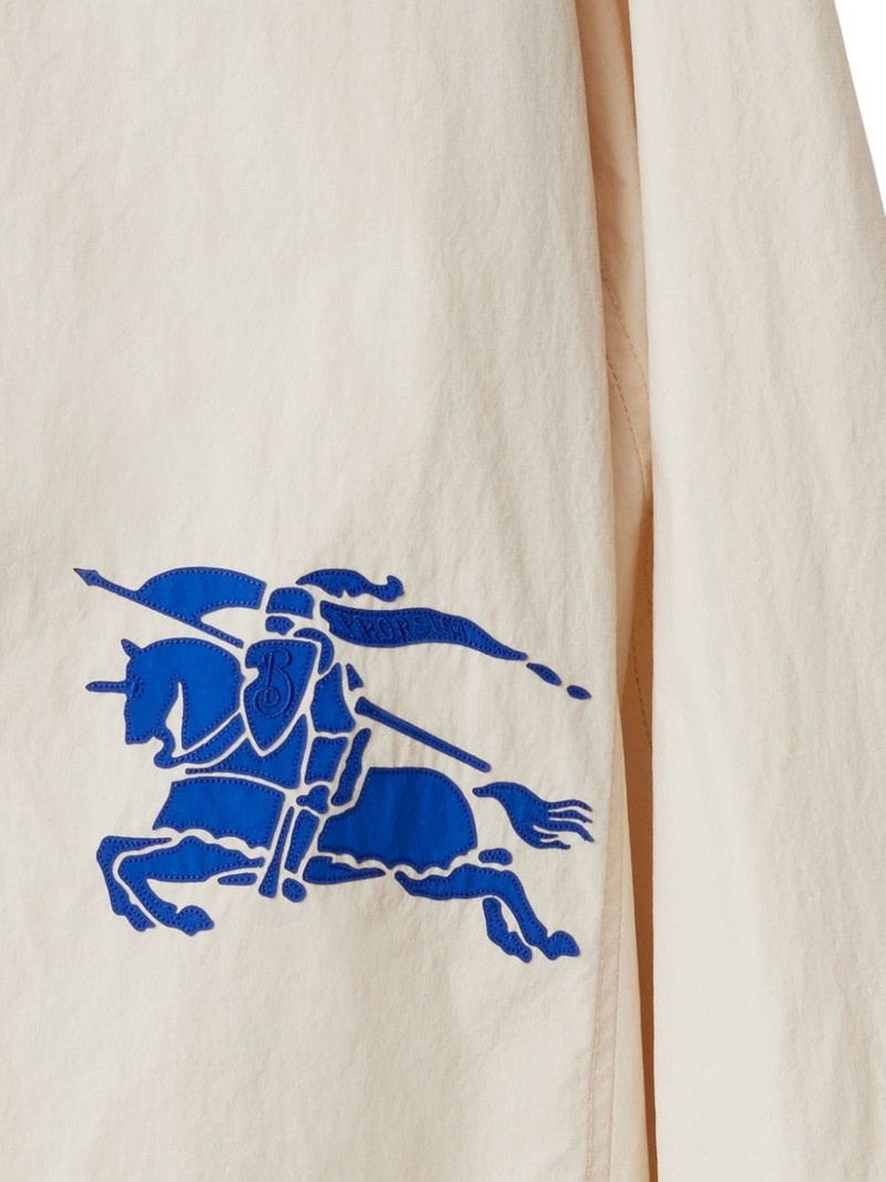 Equestrian Knight-motif hooded jacket 5