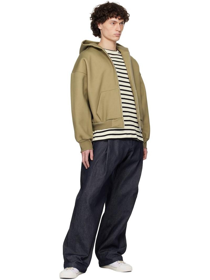 Seventh Khaki V2 Zipped Hoodie outlook