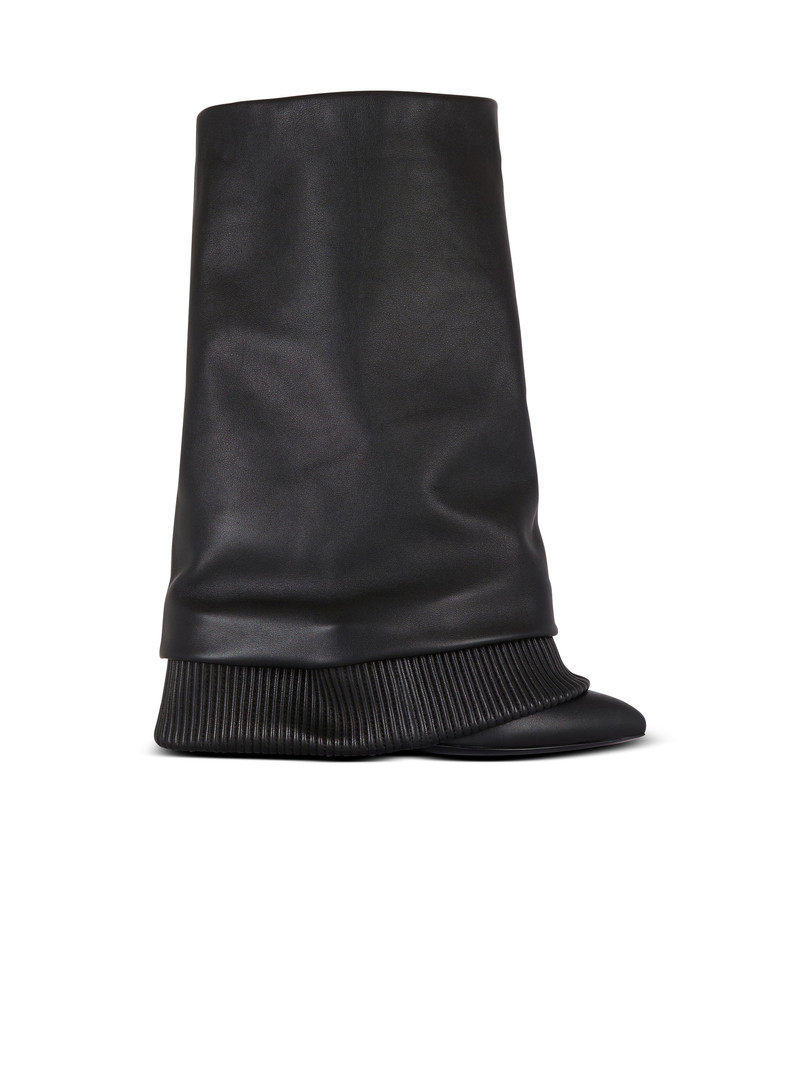 Calfskin trouser boots 1