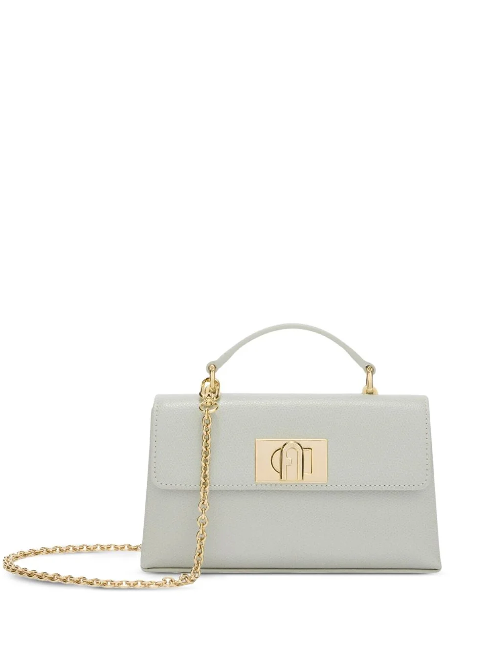 mini 1927 leather tote bag - 1