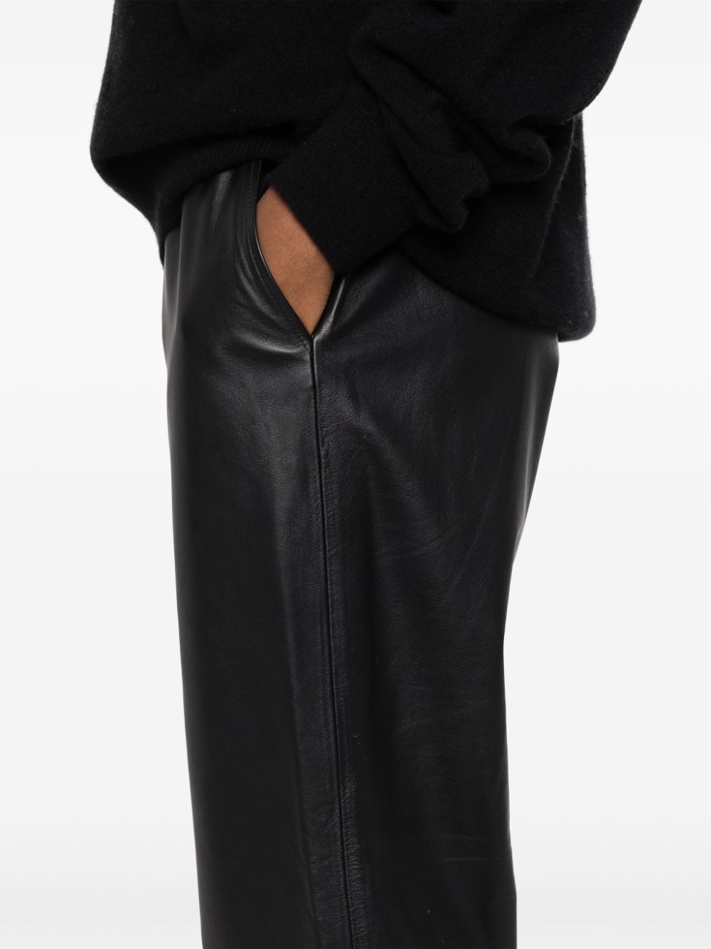 leather trousers - 5