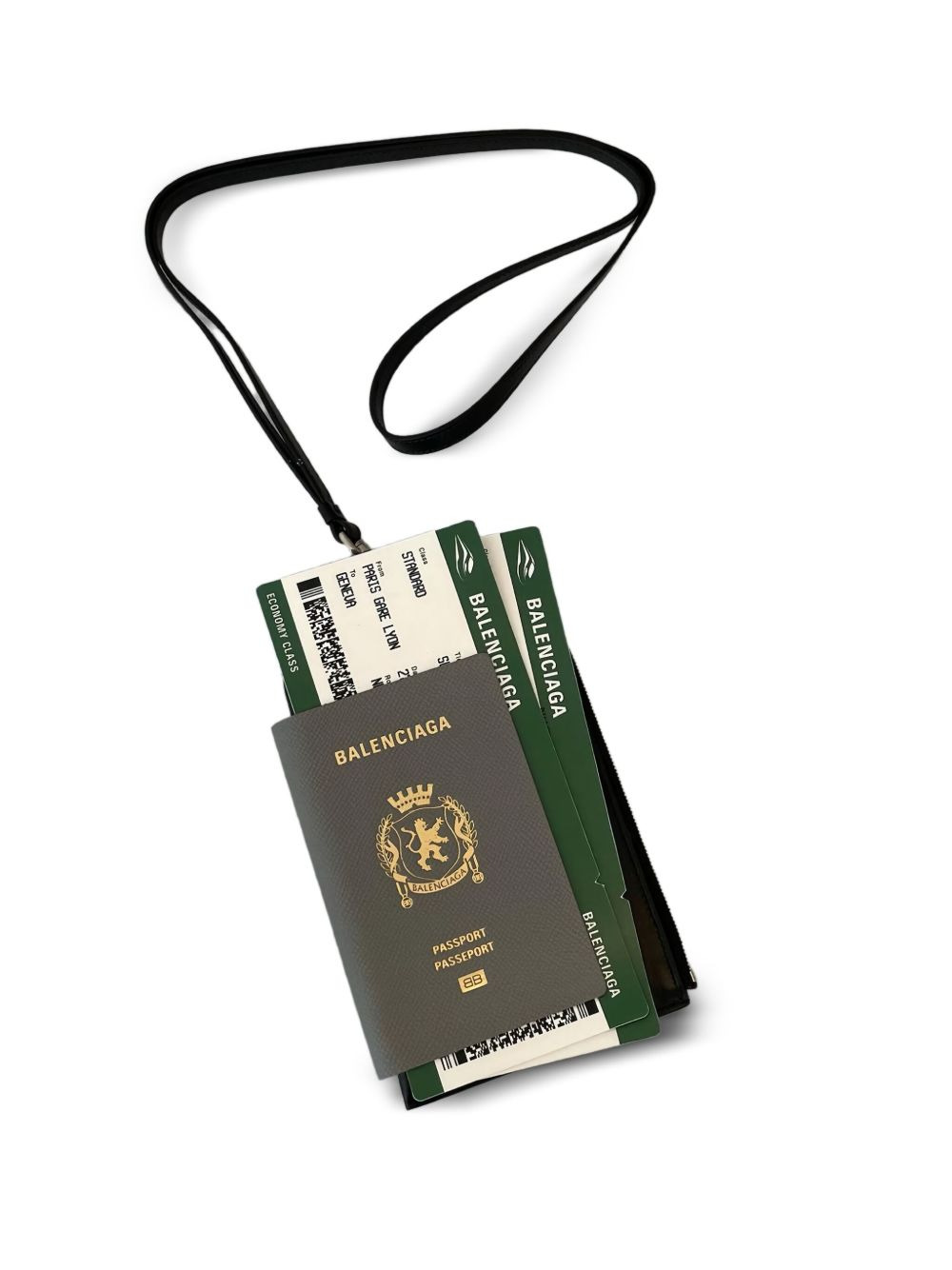 Passport leather phone holder - 2