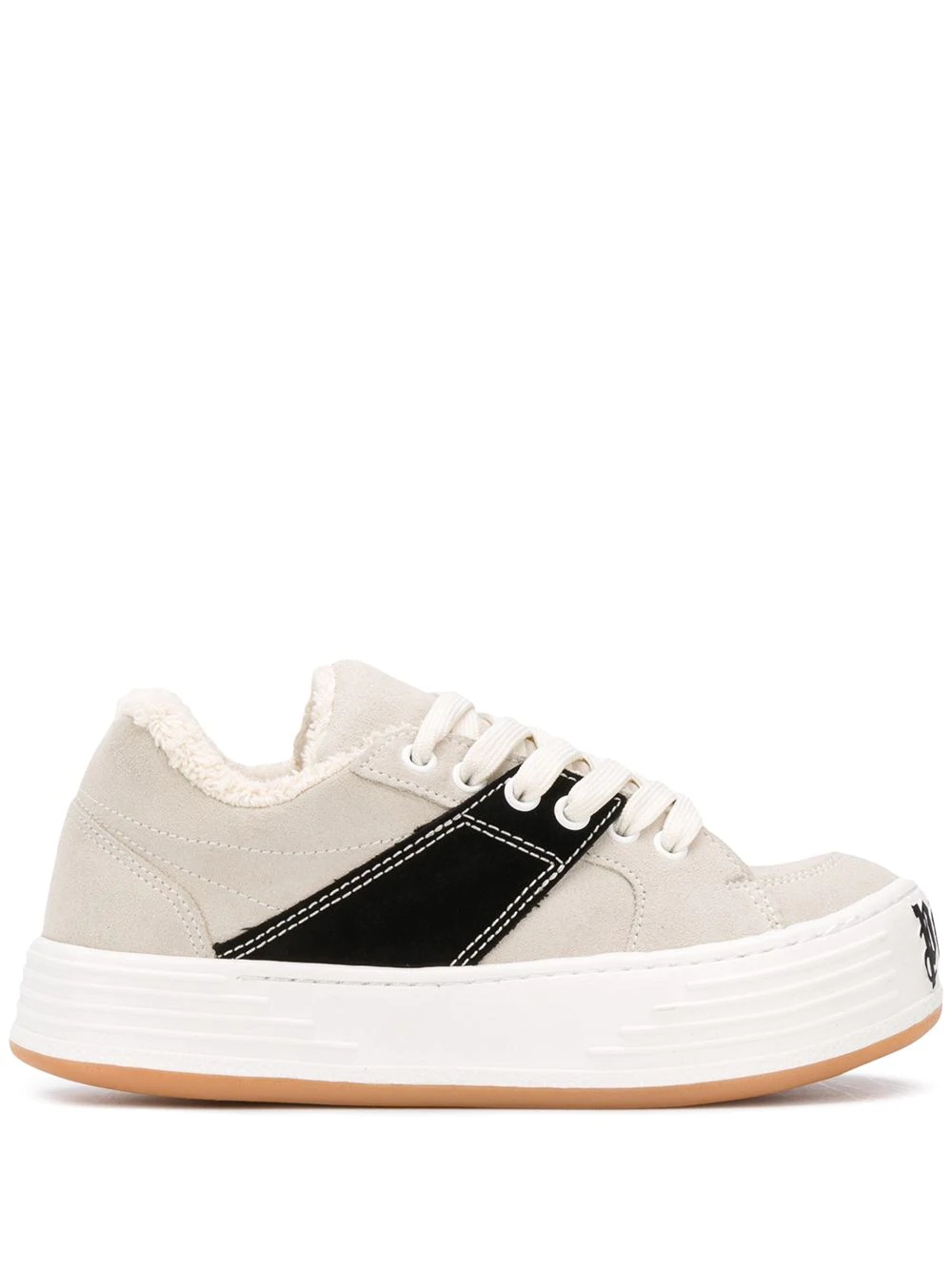 logo-print low-top sneakers - 1