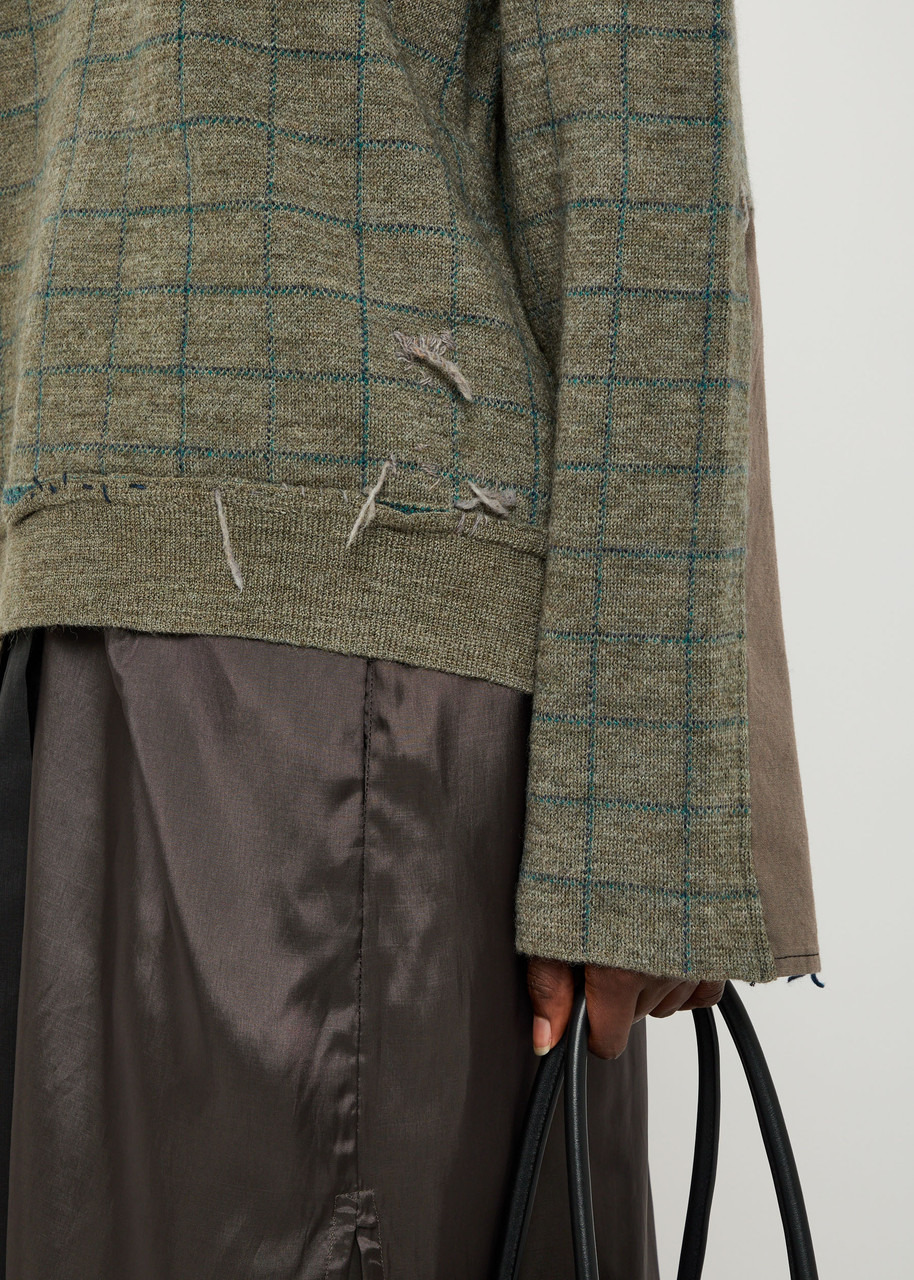 Maison Margiela Distressed Wool Jumper - 5