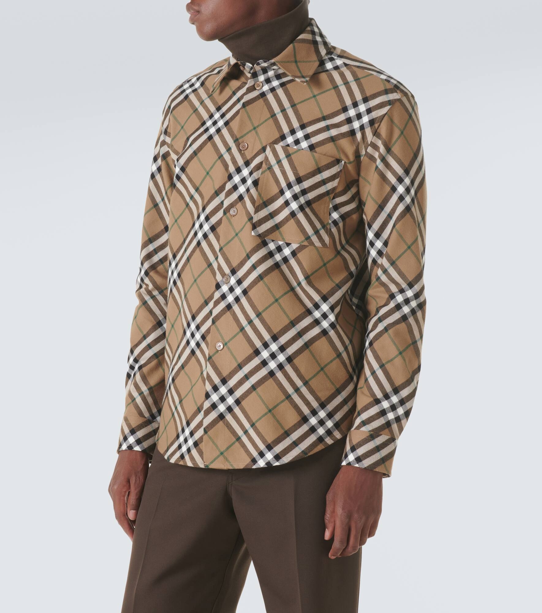 Burberry Check cotton shirt - 3