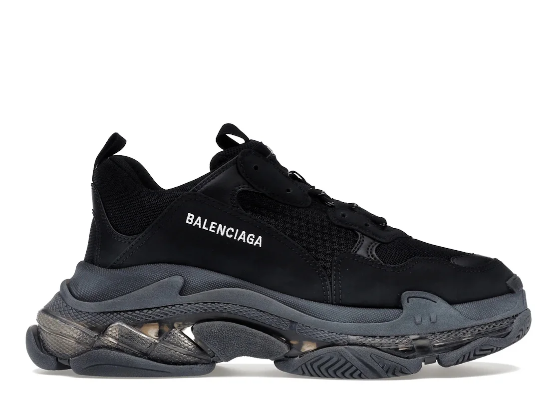 Balenciaga Triple S Clear Sole Black - 1