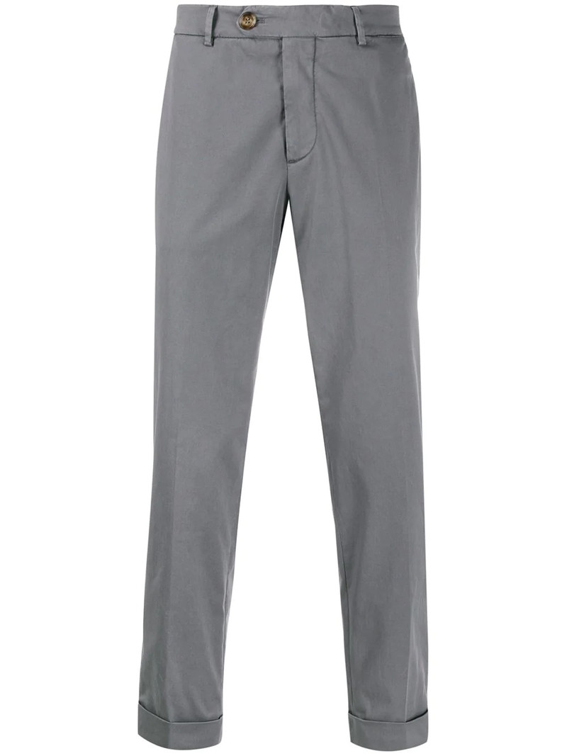 Brunello Cucinelli mid-rise slim chinos outlook