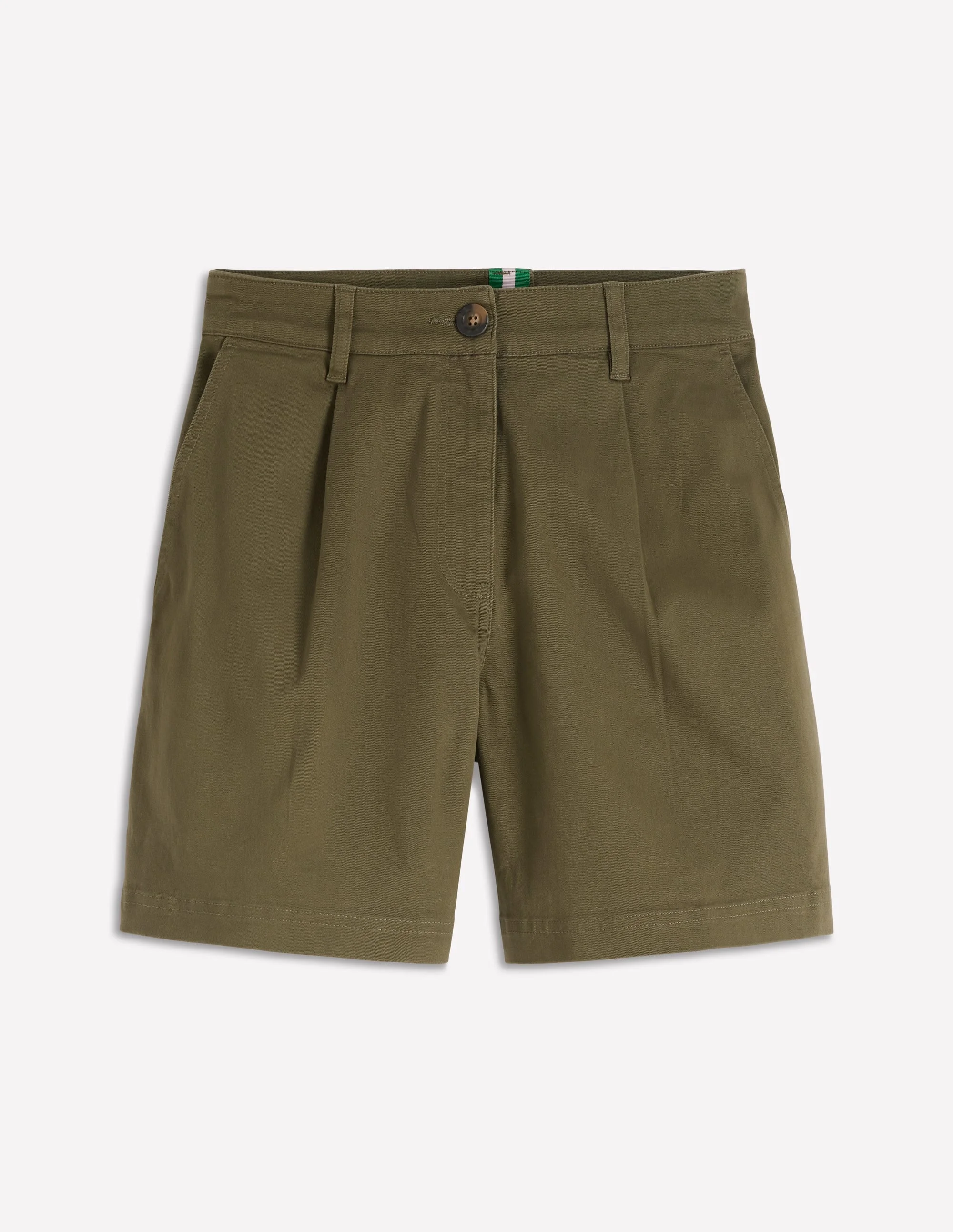 Chino Shorts-Woodland Green - 1
