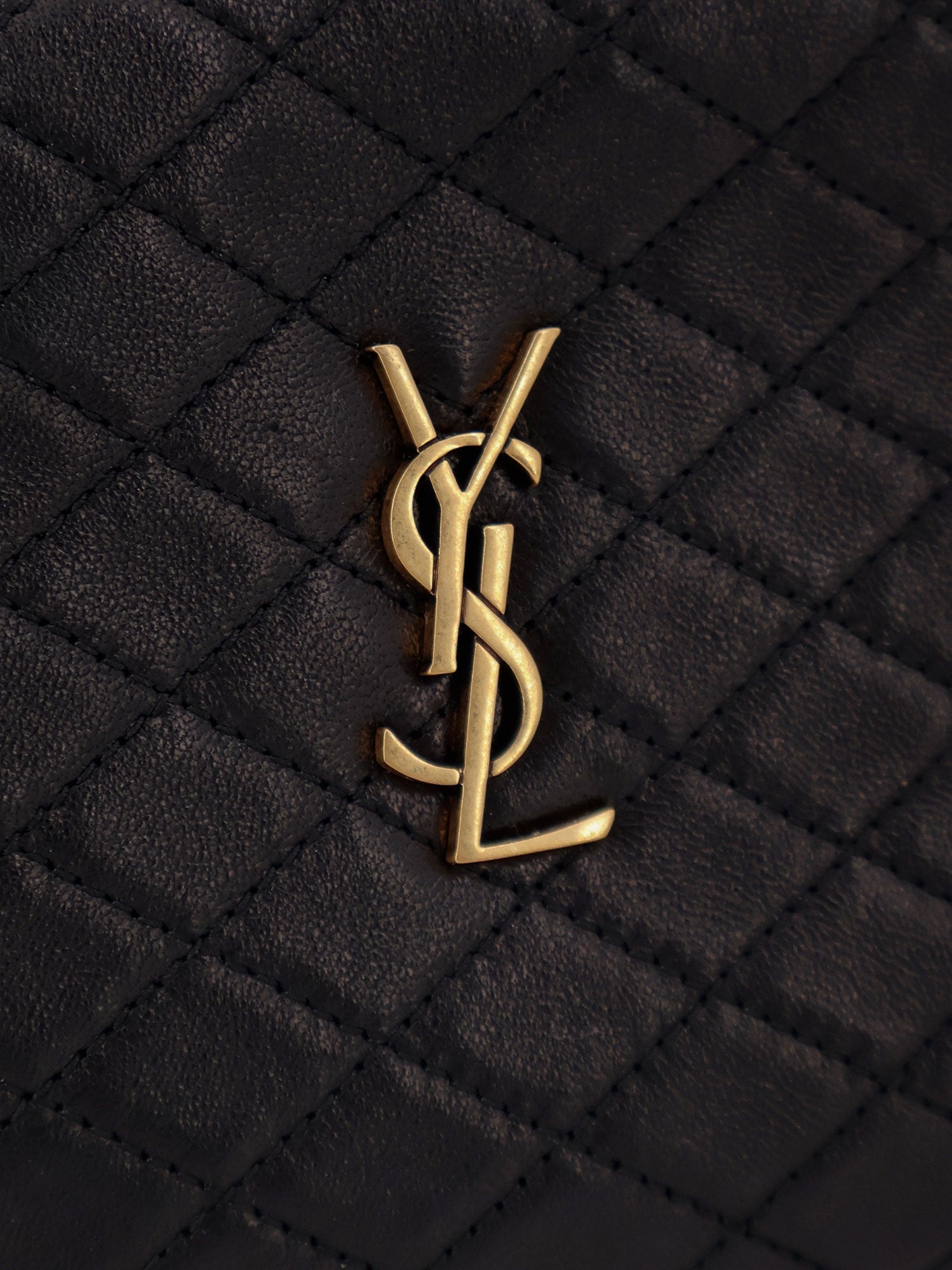Saint Laurent Gaby Leather Shoulder Bag - 5