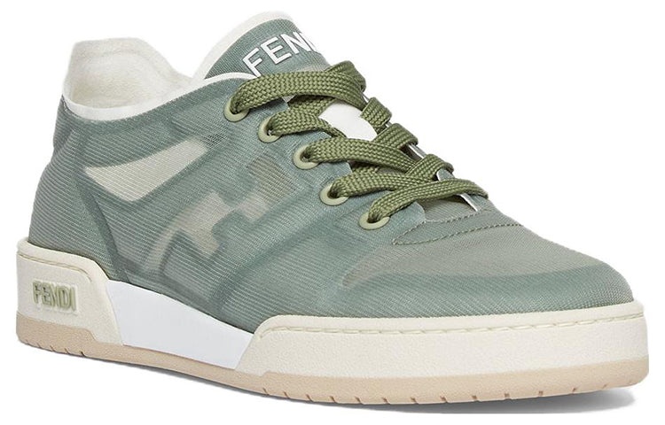 (WMNS) FENDI Match Low Top Mesh 'Green' 8E8415AN7KF1KO8 - 2