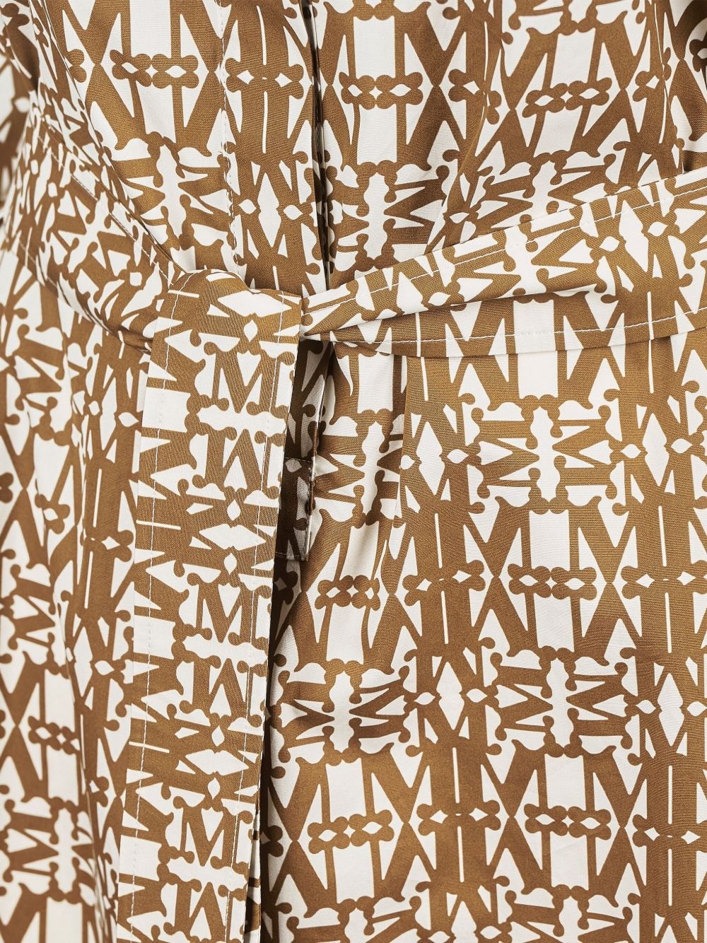 graphic-print cotton dress - 3