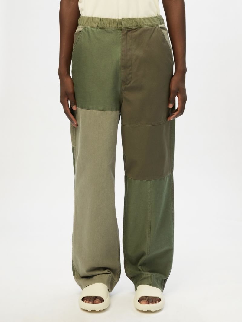 PATCHWORK CARGO PANTS - 3