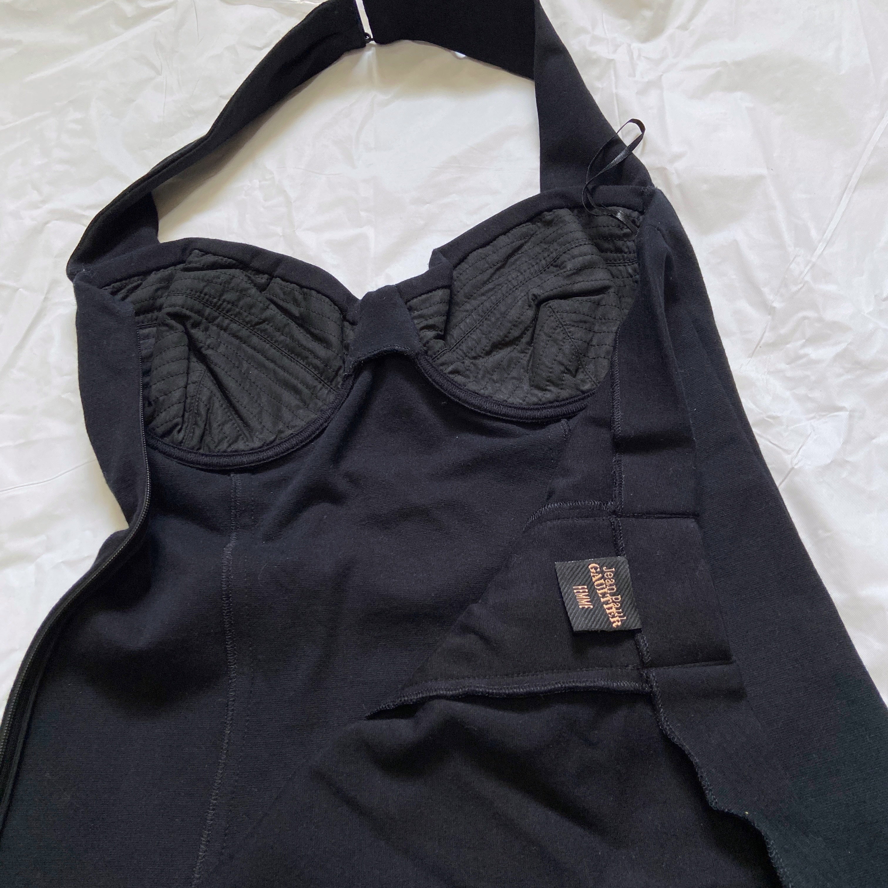 Jean Paul gaultier backless halter dress 40 - 6