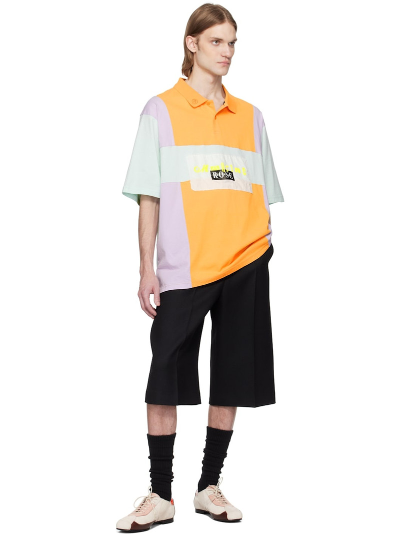 Martine Rose Multiolor Oversized Panelled Polo outlook