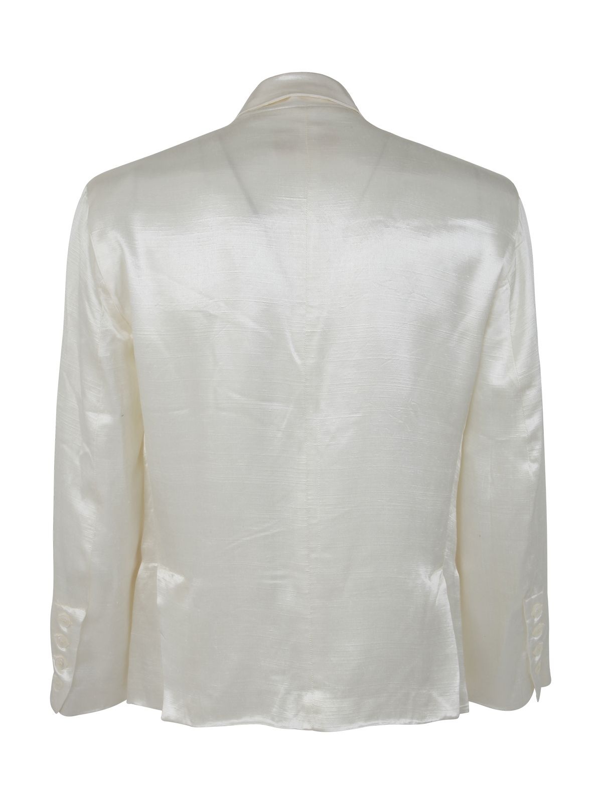 Men's Satin Double Breasted Blazer - 2