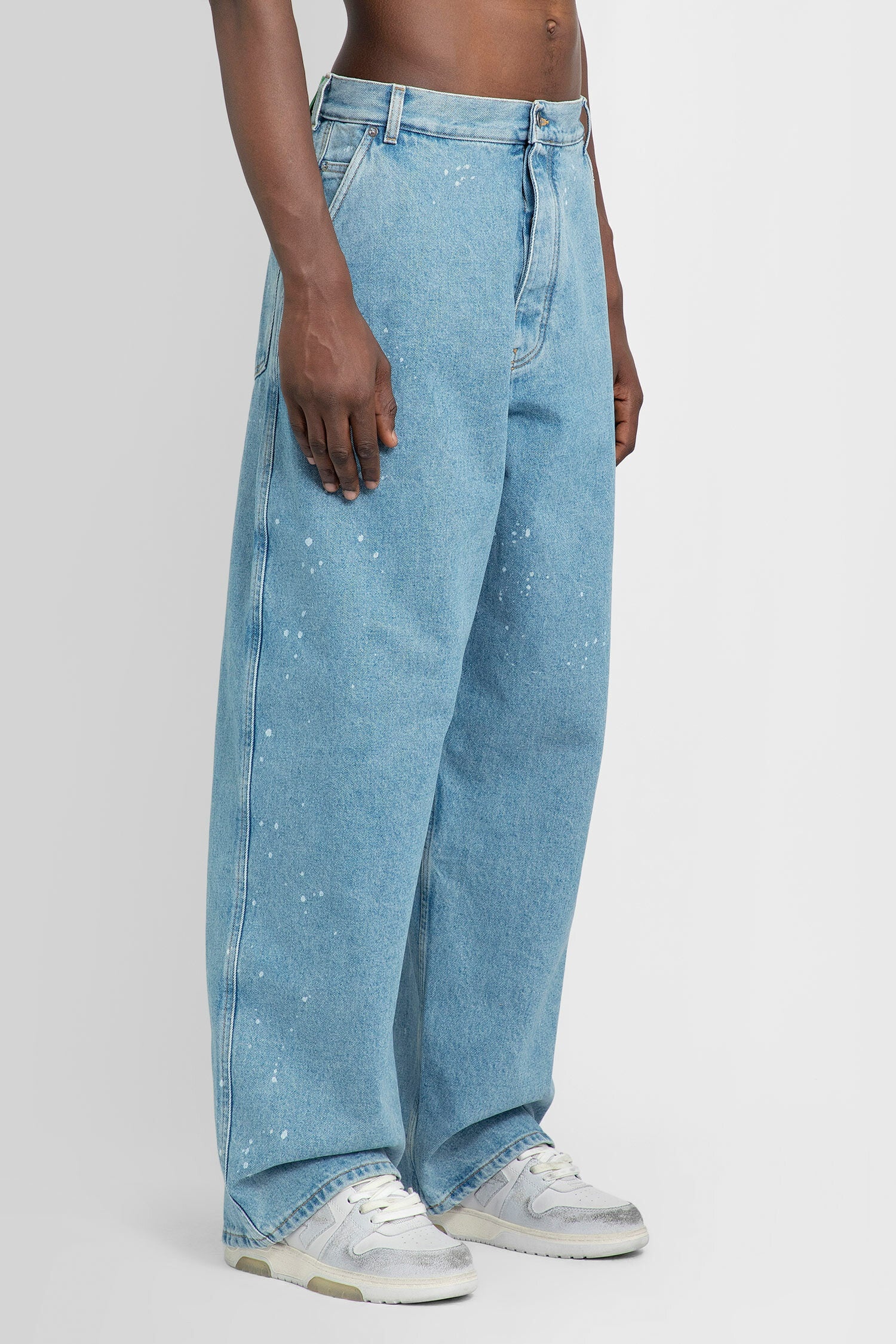 OFF-WHITE MAN BLUE JEANS - 3