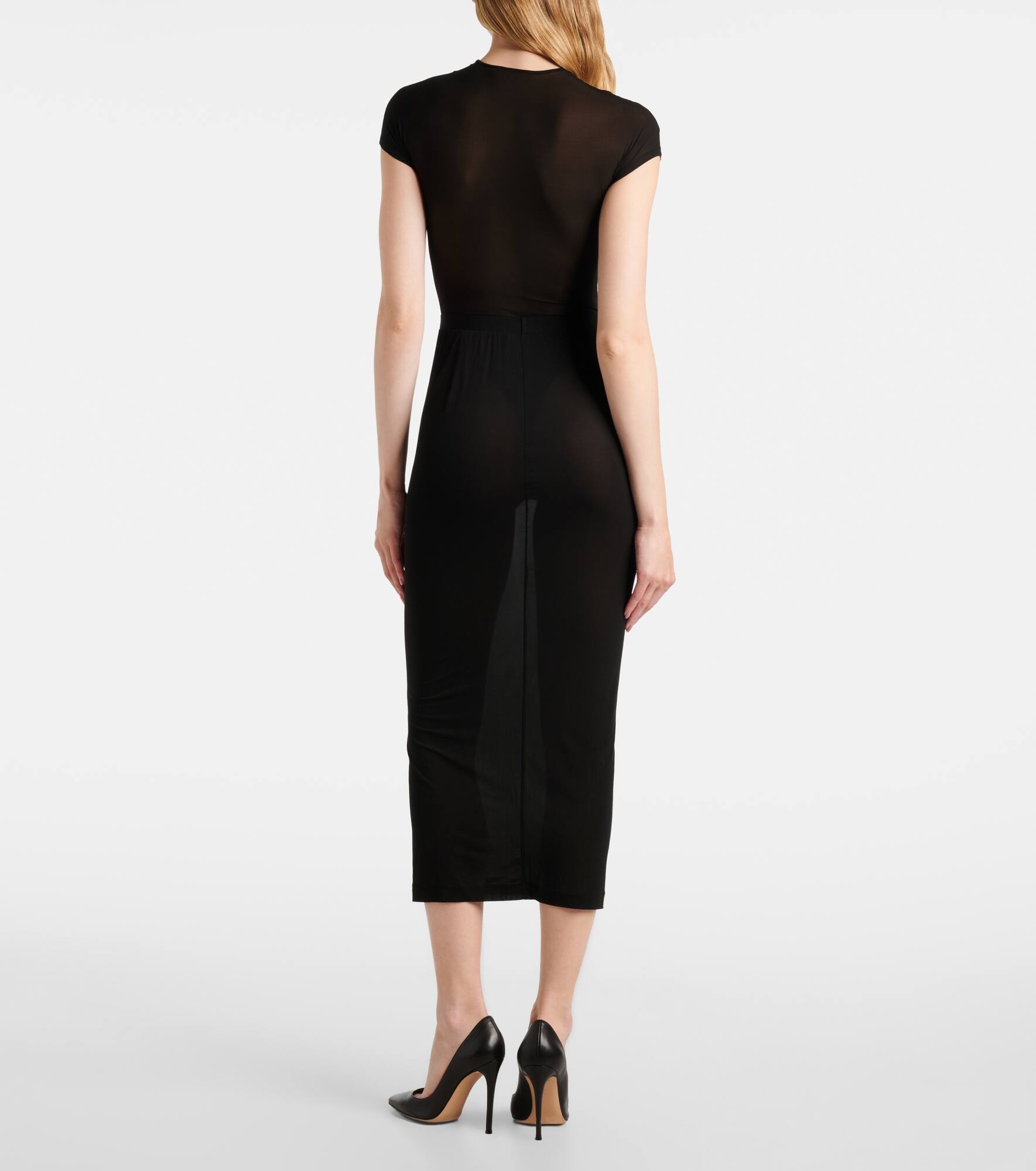 Sheer technical bodysuit - 3