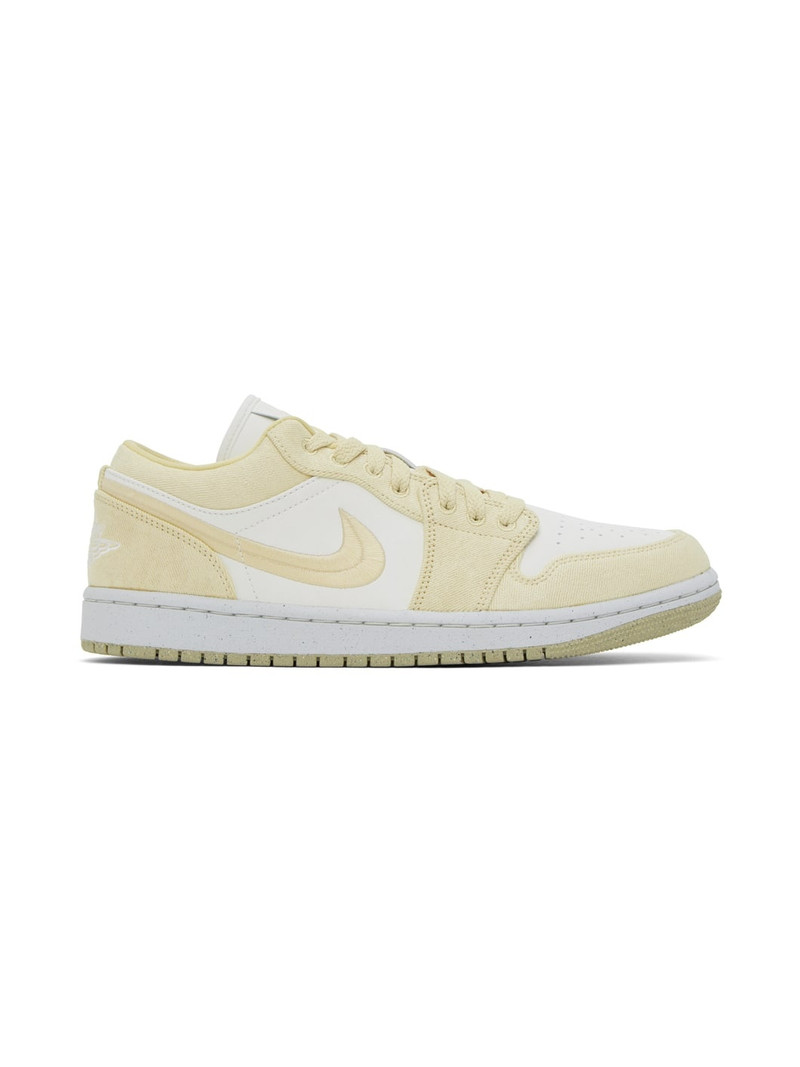 Gold Air Jordan 1 Low Sneakers - 1
