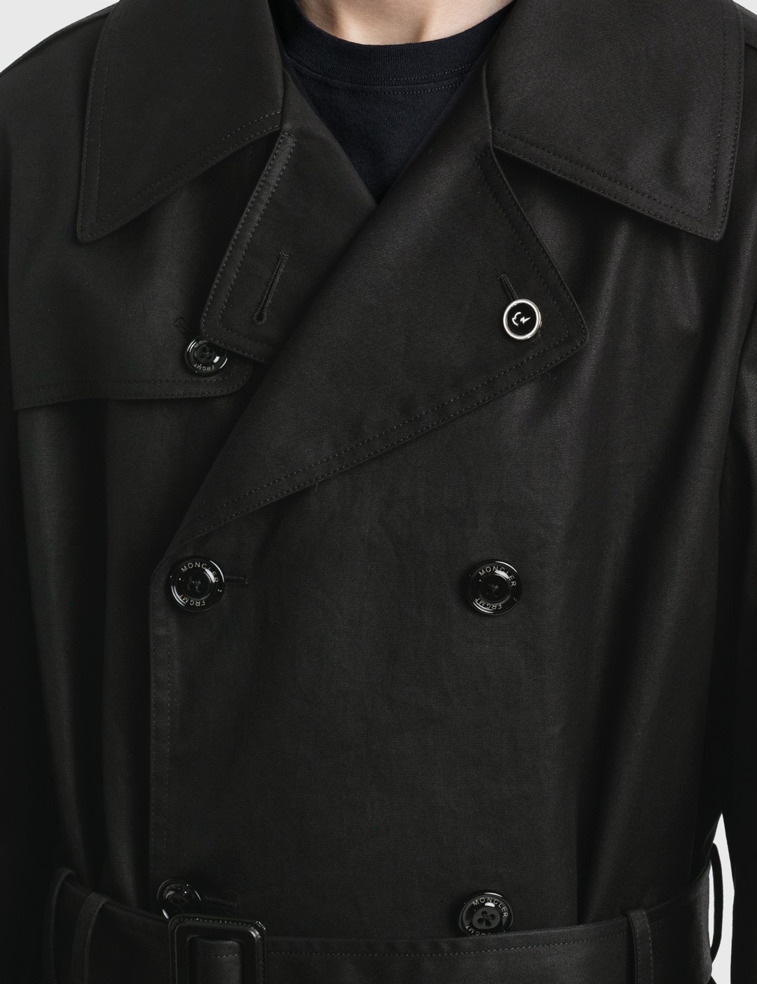 7 MONCLER FRGMT HIROSHI FUJIWARA SEGIN PEACOAT - 6