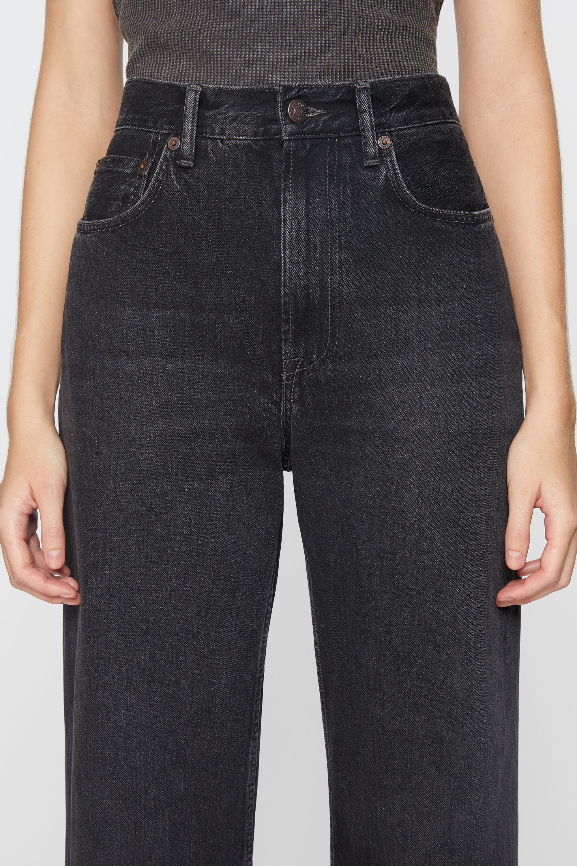 Relaxed fit jeans - 2022F - Black - 6