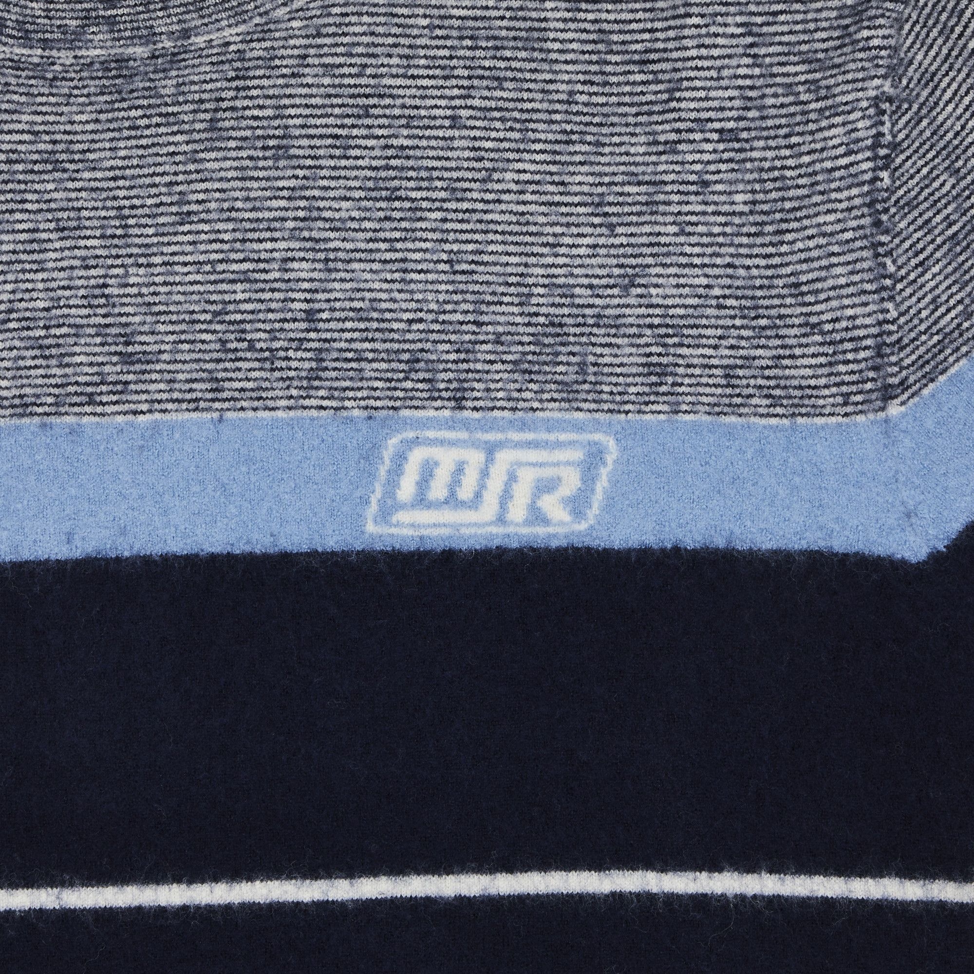 Martine Rose Pilling Jumper 'Navy Blue' - 3