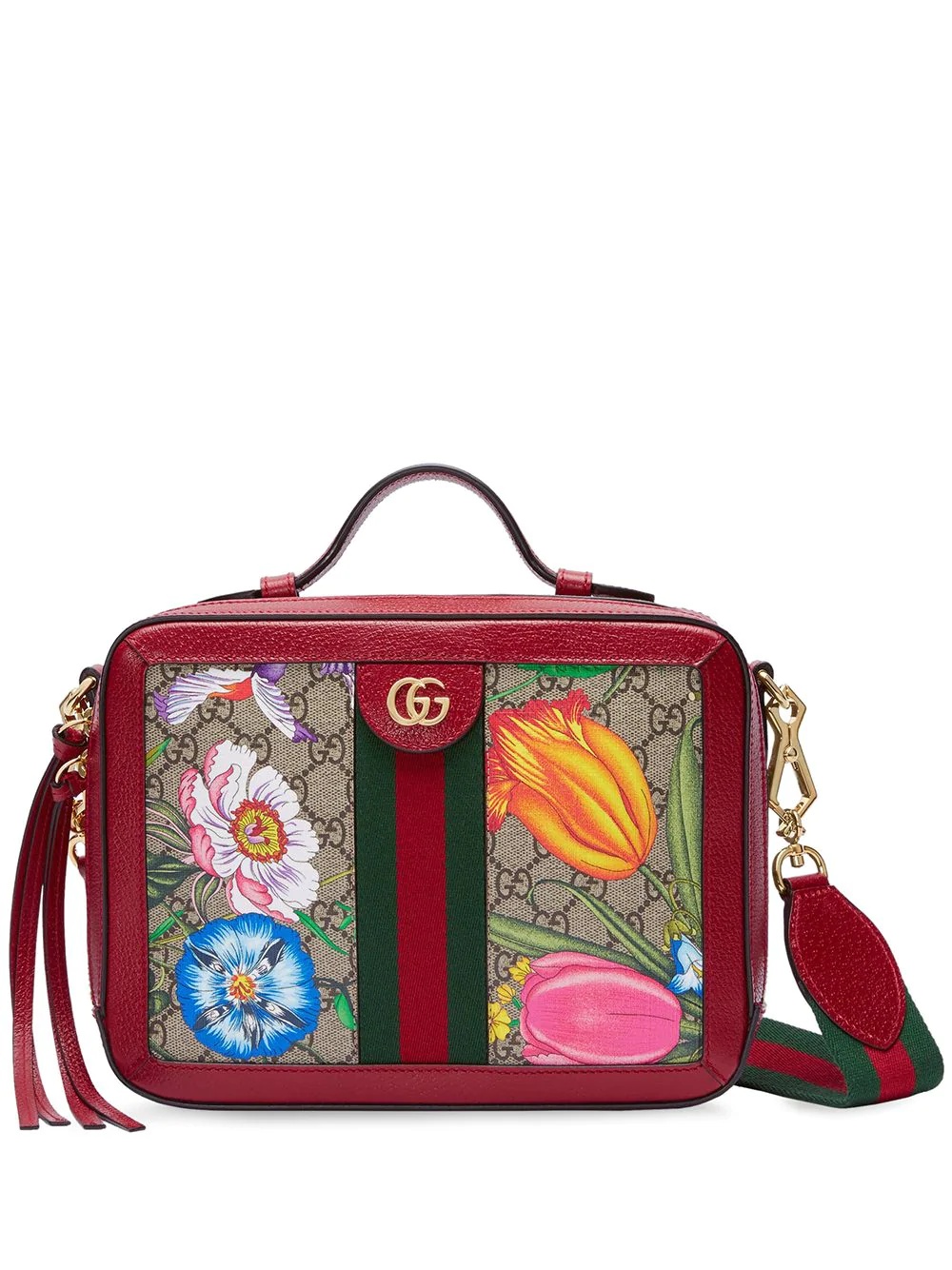 small Ophidia Flora shoulder bag - 1