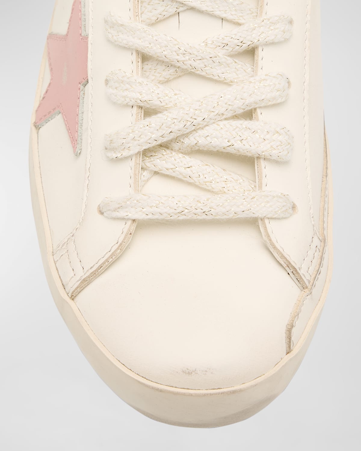 Superstar Leather Low-Top Sneakers - 6