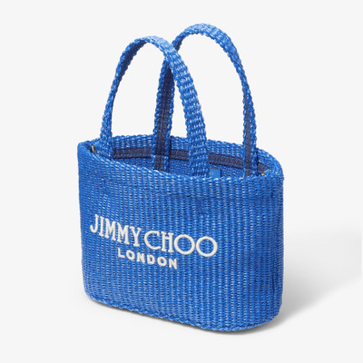JIMMY CHOO Beach Tote E/W Mini
Sky Raffia Embroidered Mini Tote Bag outlook