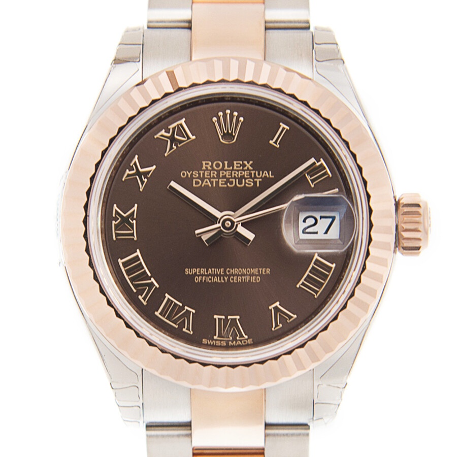 Rolex Lady Datejust 28 Automatic Brown Dial Ladies Watch 279171 BRRO - 2