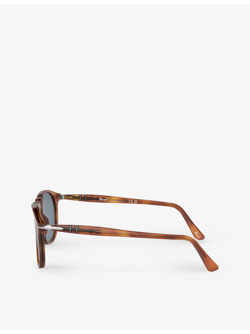 PO0649 24/31 54-20 round-frame acetate sunglasses 3