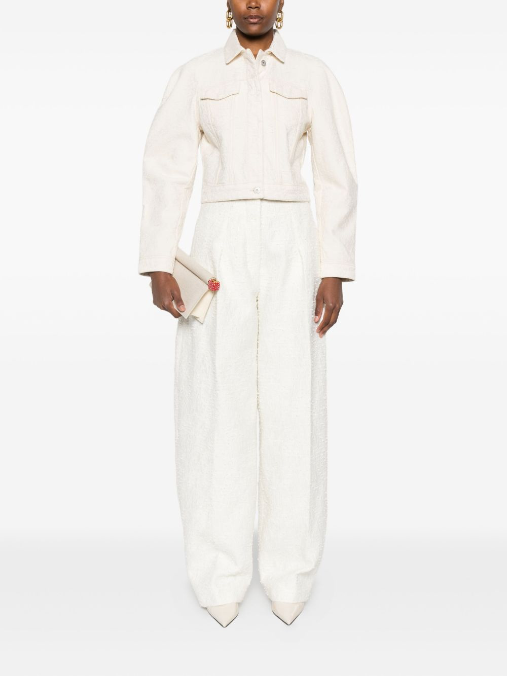 Le Ovalo de-Nîmes cropped jacket - 2