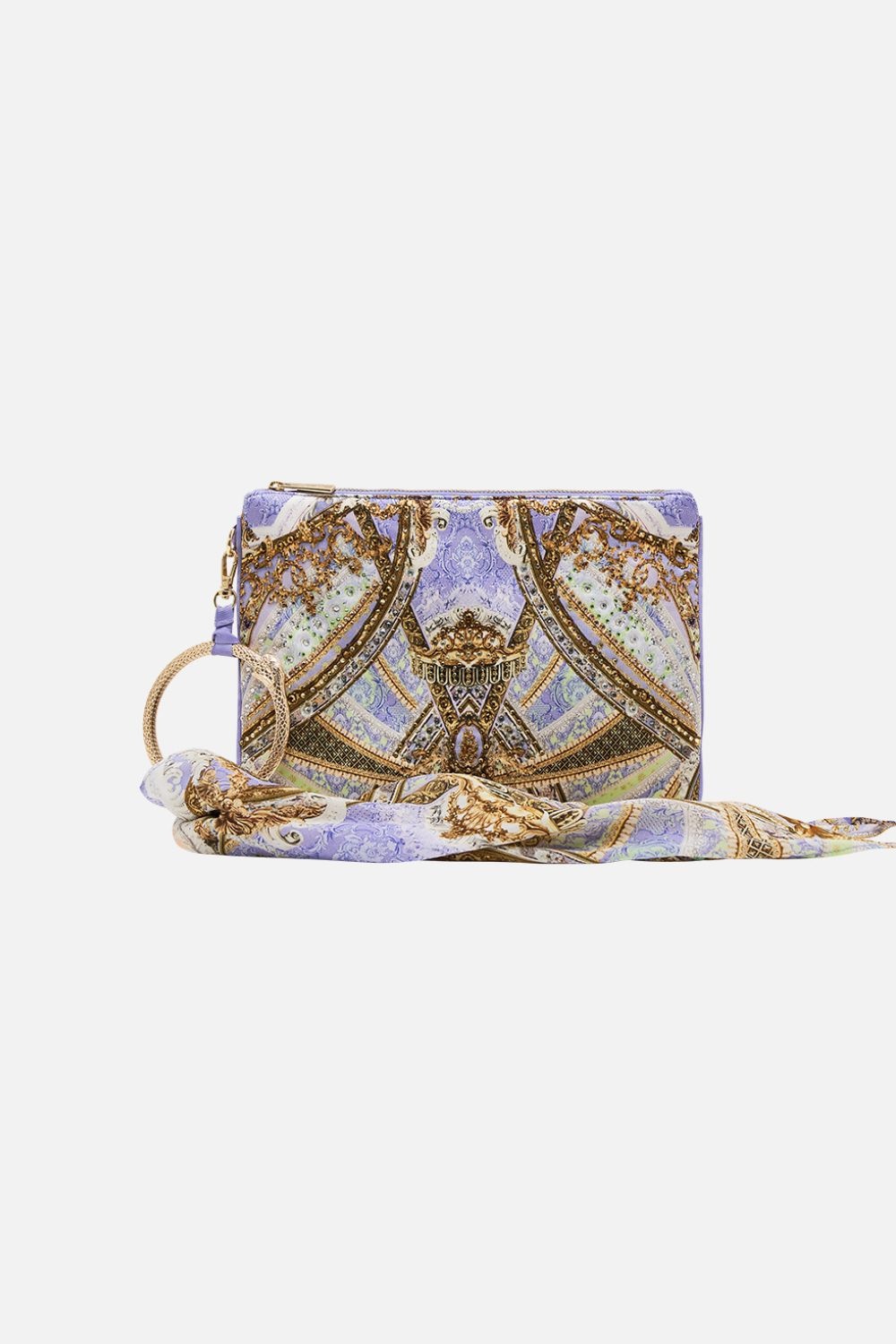 RING SCARF CLUTCH GILDED PLEASURES - 1