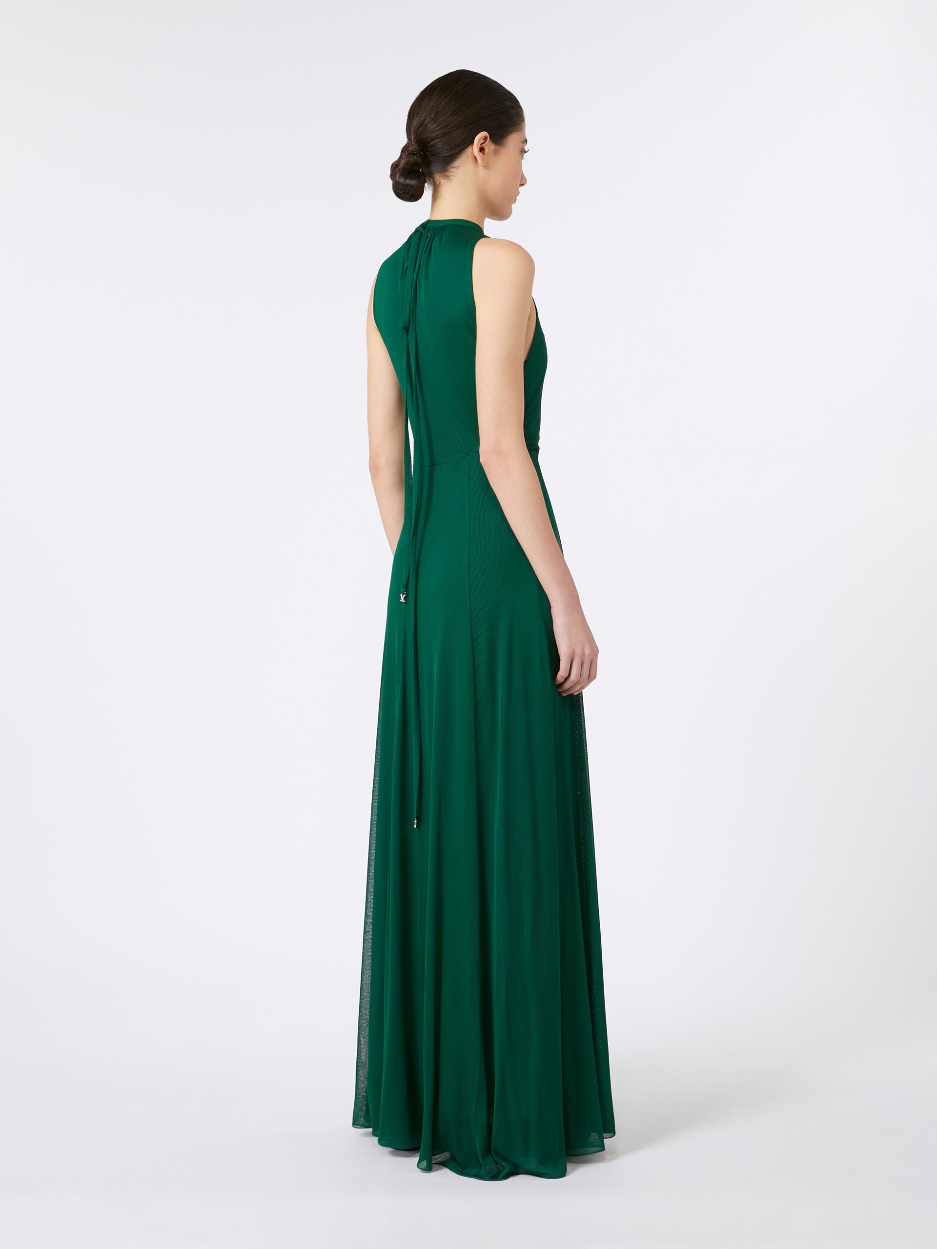 CARNET Long, mesh-jersey dress - 4