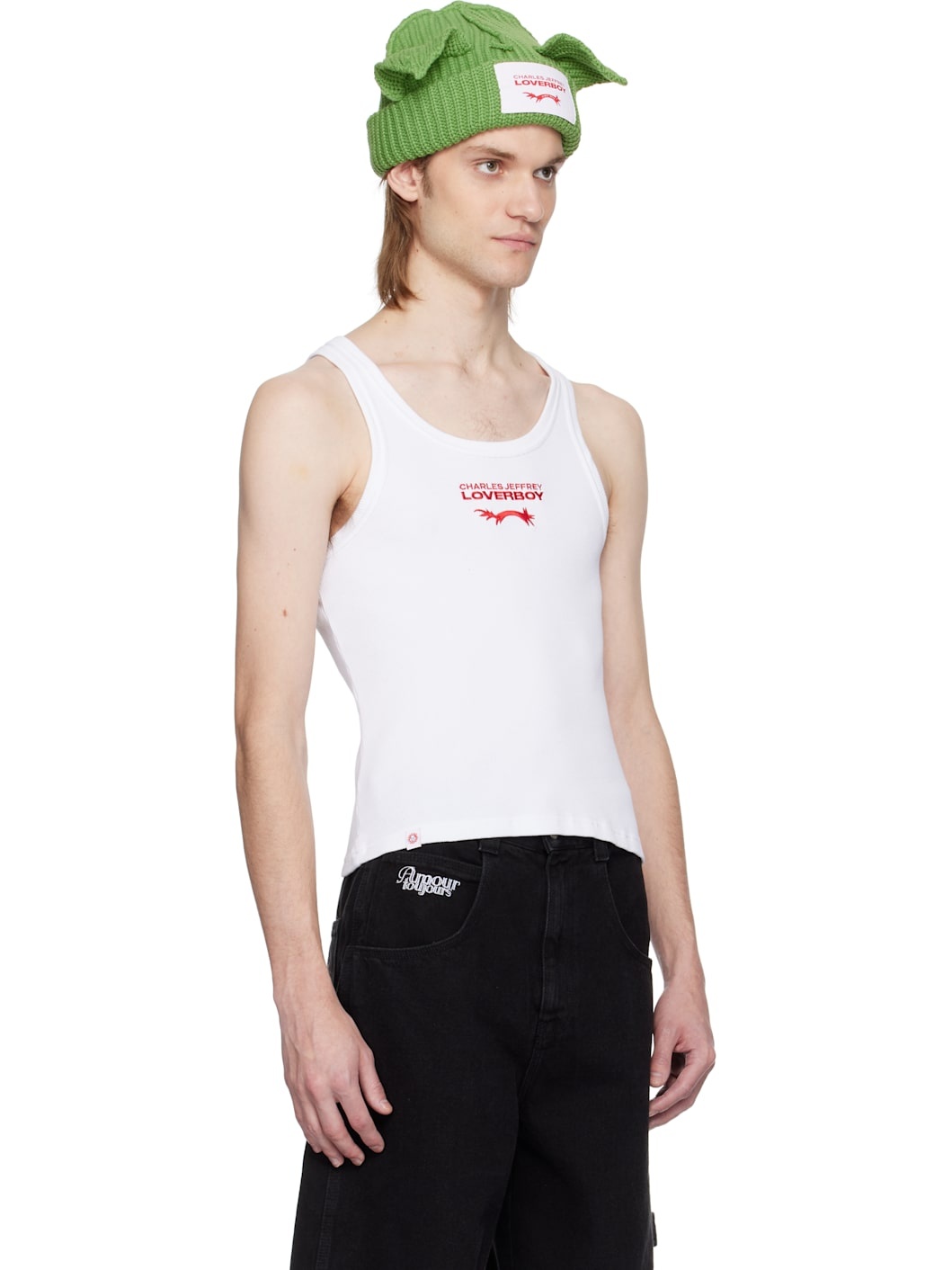 White Logo Tank Top - 2