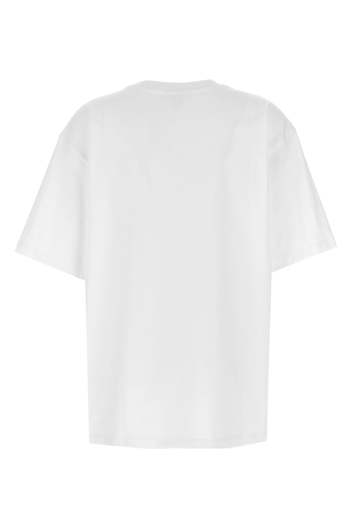 Rhinestone logo embroidery T-shirt - 3