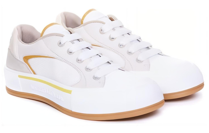 Alexander McQueen Alexander McQueen Plimsoll Sneakers 'Beige' 777242W4SS38734 outlook