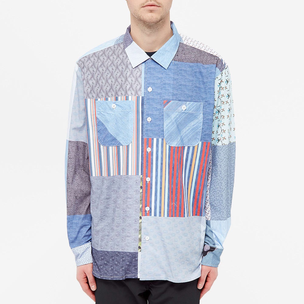 Engineered Garments Patchwork Classic Shirt - 4