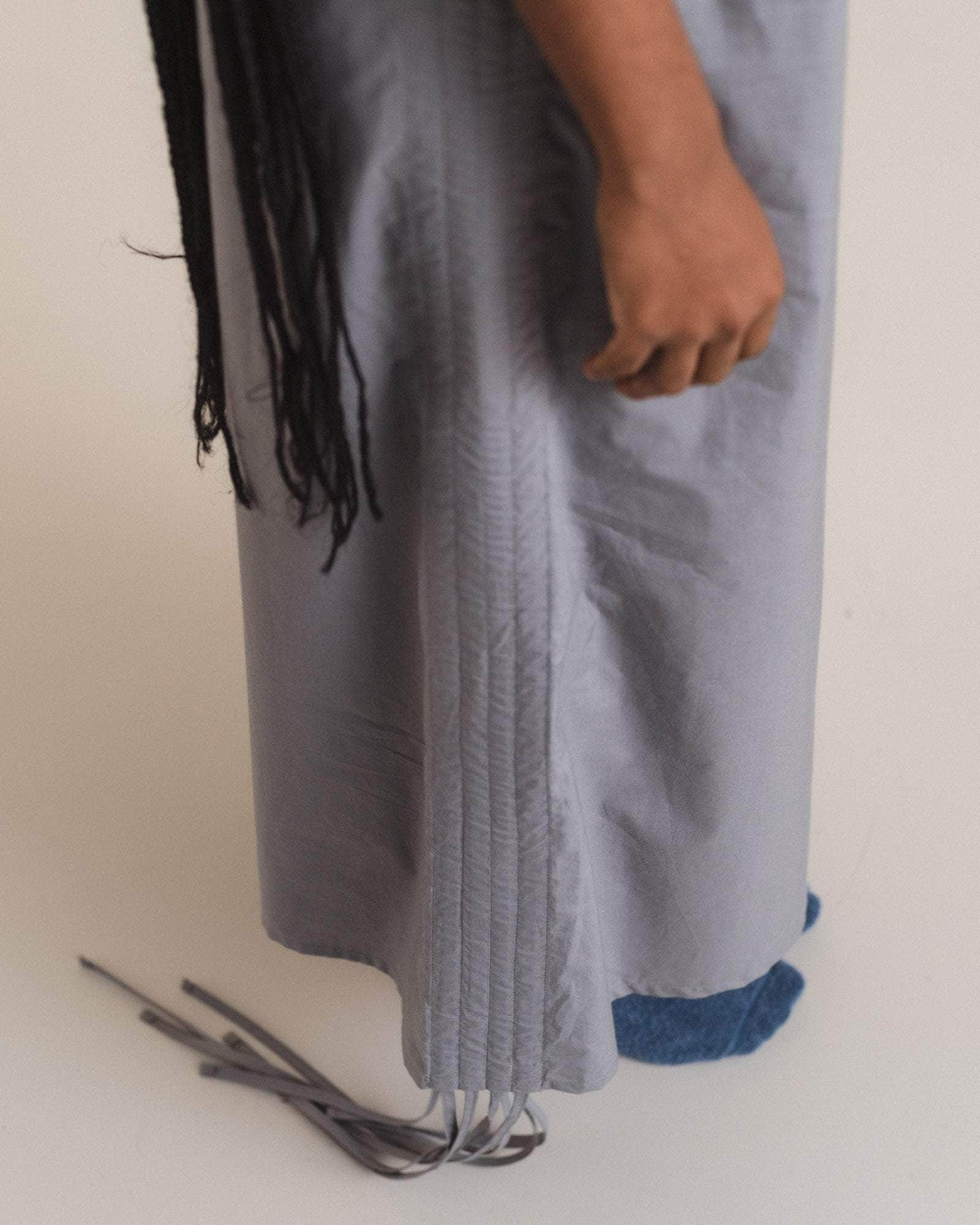 Pictorial Strap Dress - Organic Cotton Poplin - 5