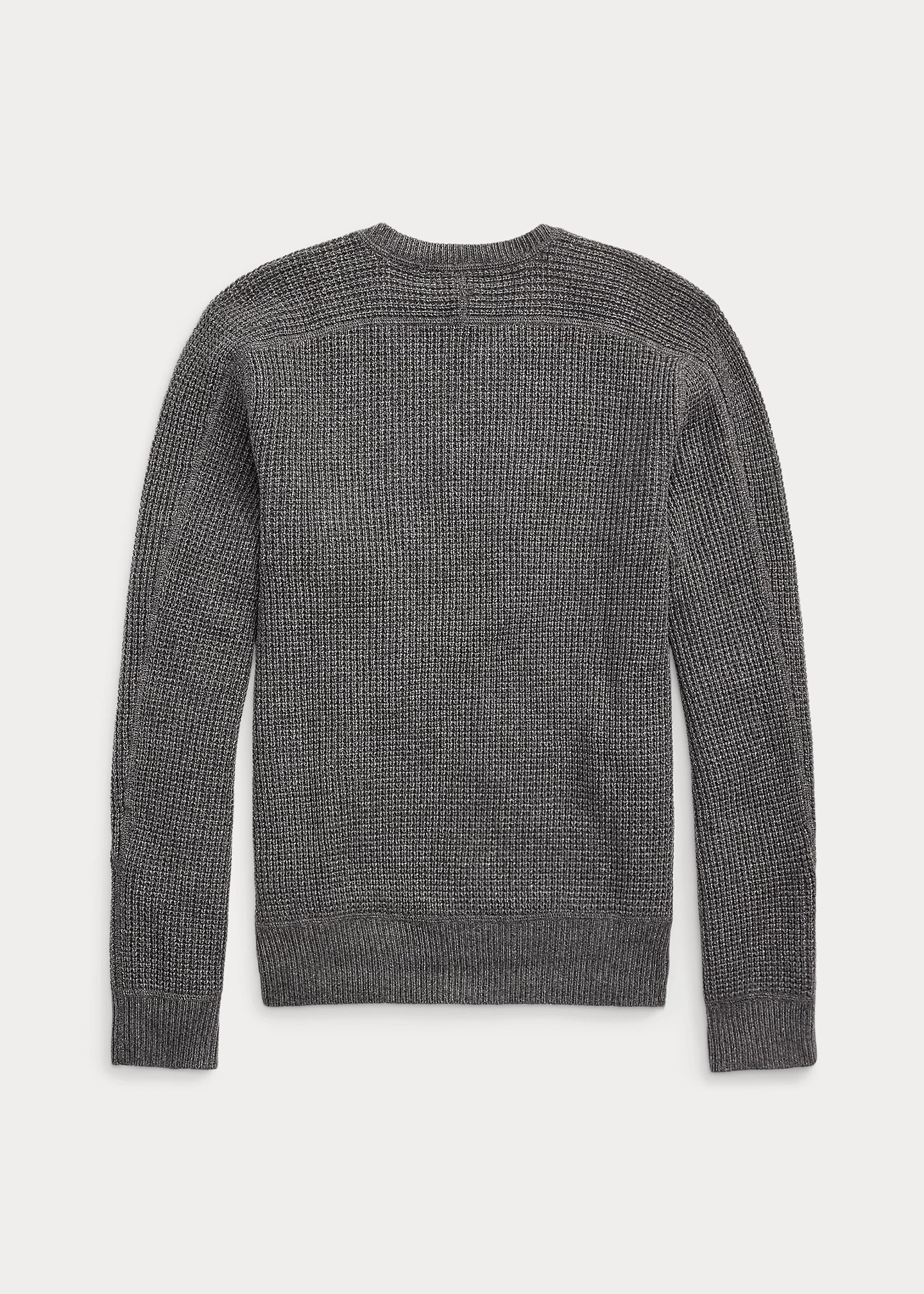 Waffle-Knit Cashmere Sweater - 2