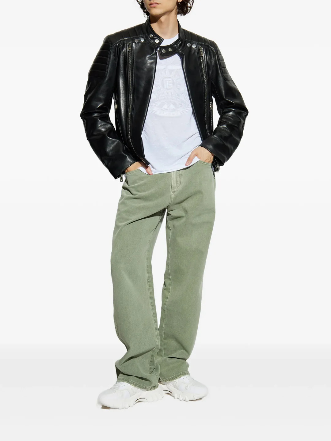 Loose Denim Pants - 2