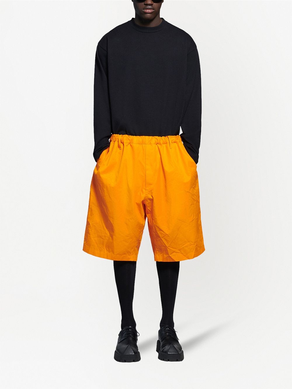 oversized chino shorts - 4