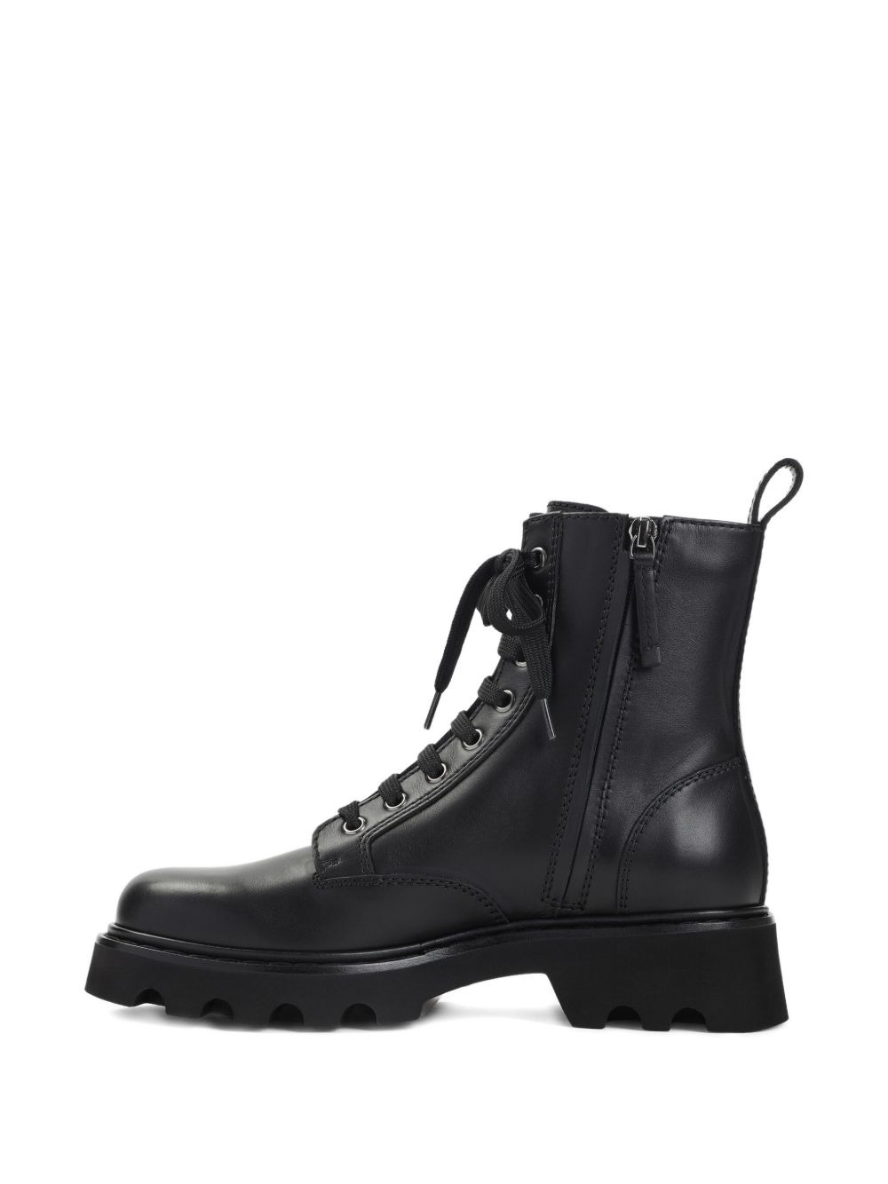 buckle-detail lace-up boots - 4