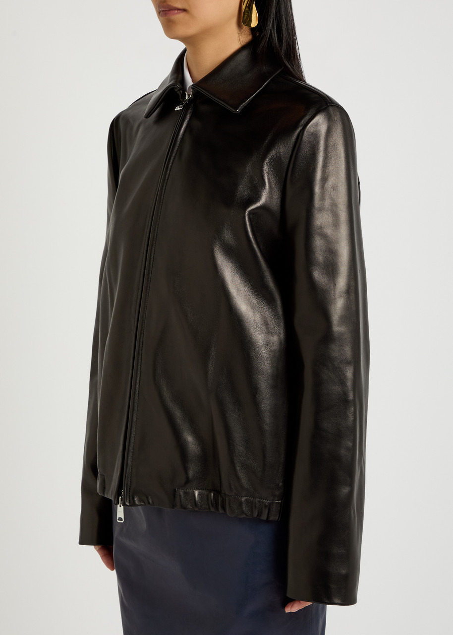Khaite Jackson Leather Jacket - 2