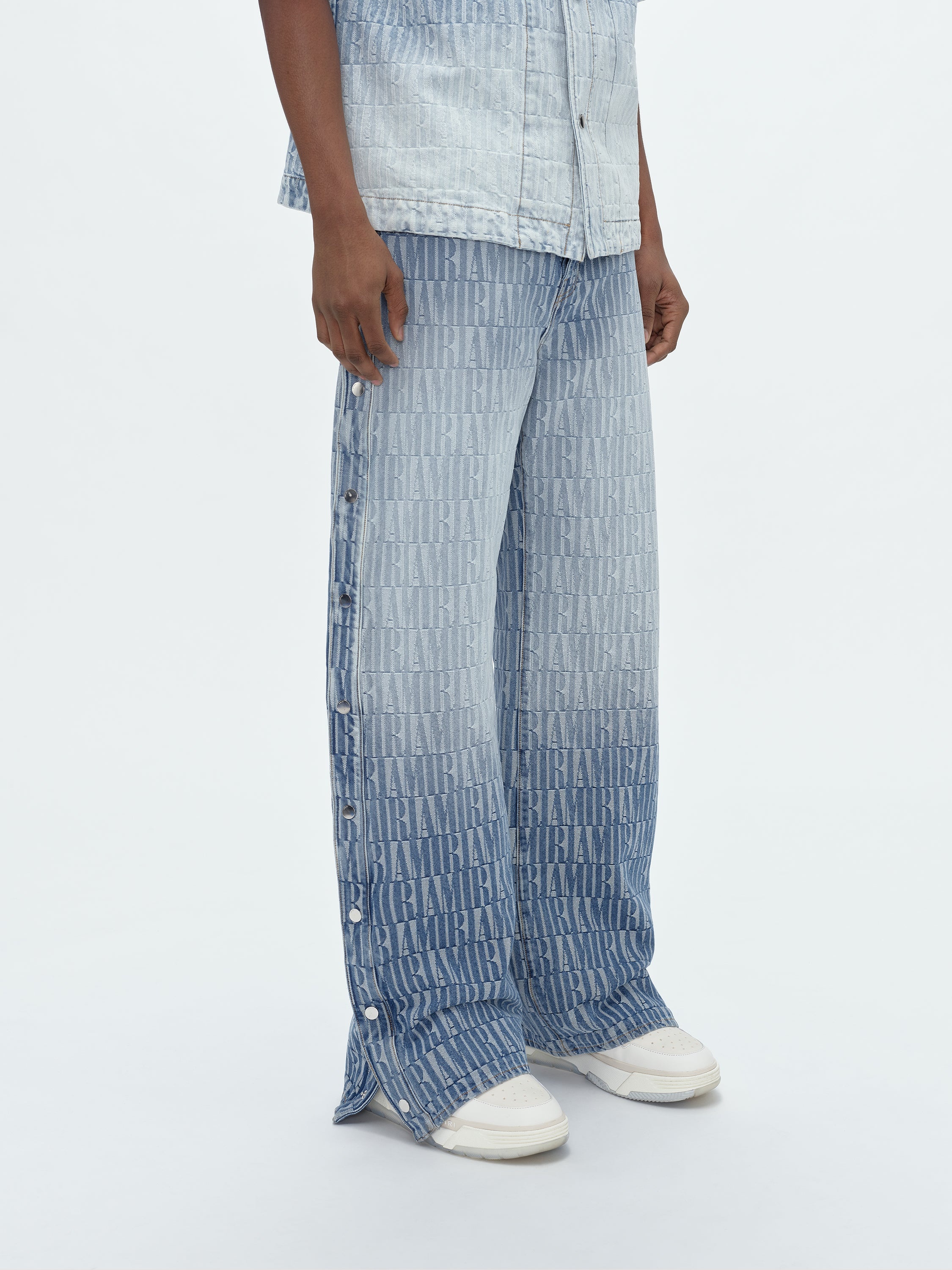 AMIRI JACQUARD SNAP OFF PANT - 4