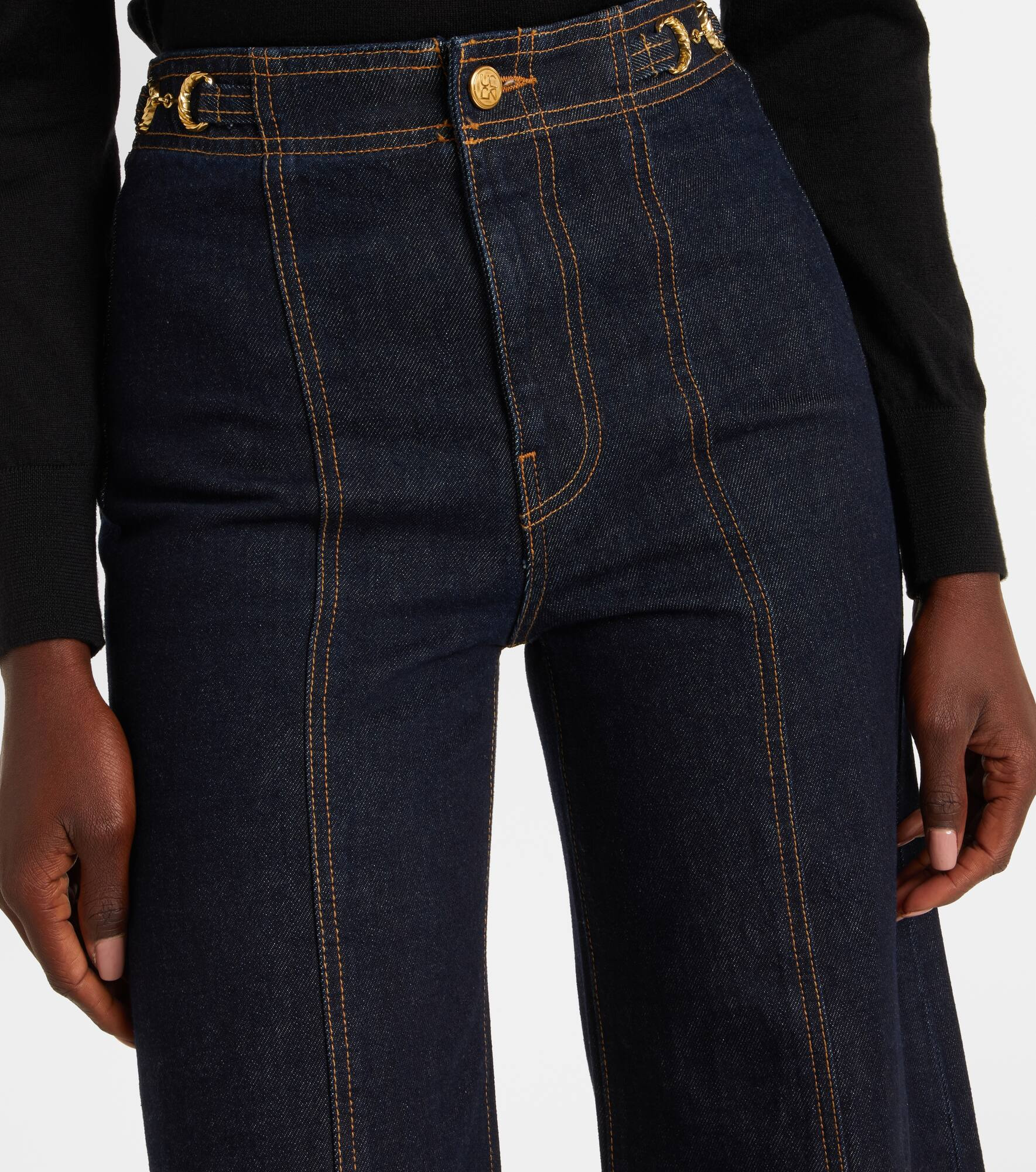 Delphine wide-leg jeans - 4