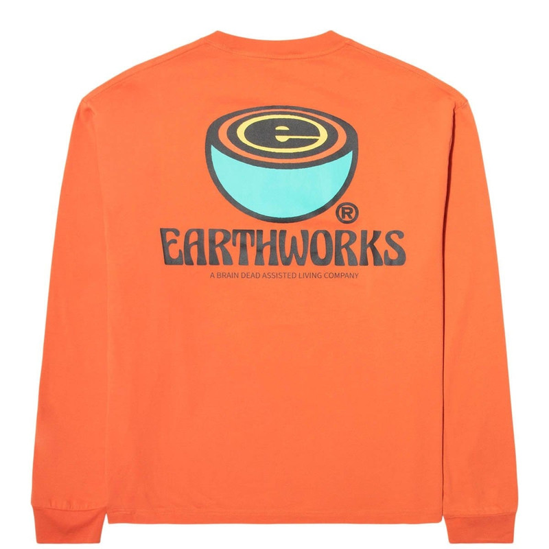 BRAIN DEAD EARTHWORKS LONG SLEEVE SHIRT outlook