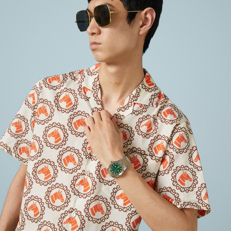 G-Timeless watch with bees, 38 mm 4